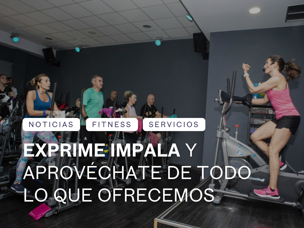 exprime impala y aprovecha todo lo que te ofrece - gimnasio castellon