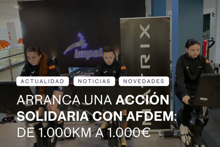 Arranca una acción solidaria con Afdem: de 1000km a 1000€