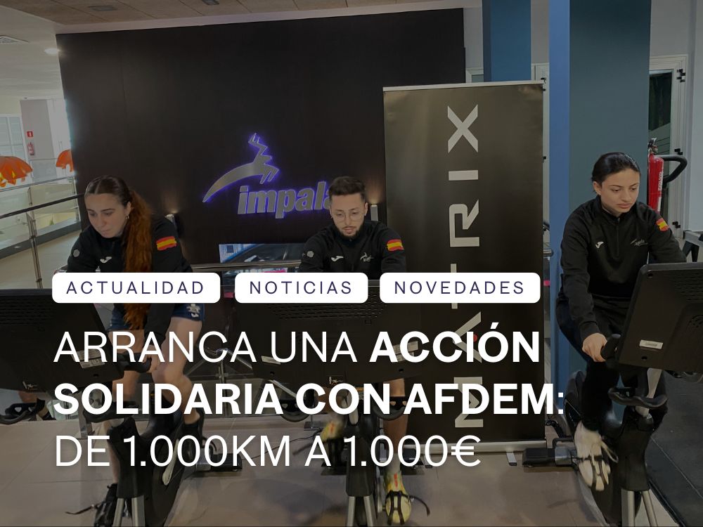 Arranca una acción solidaria con Afdem: de 1000km a 1000€