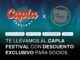 descuento Capla Festival Castellon