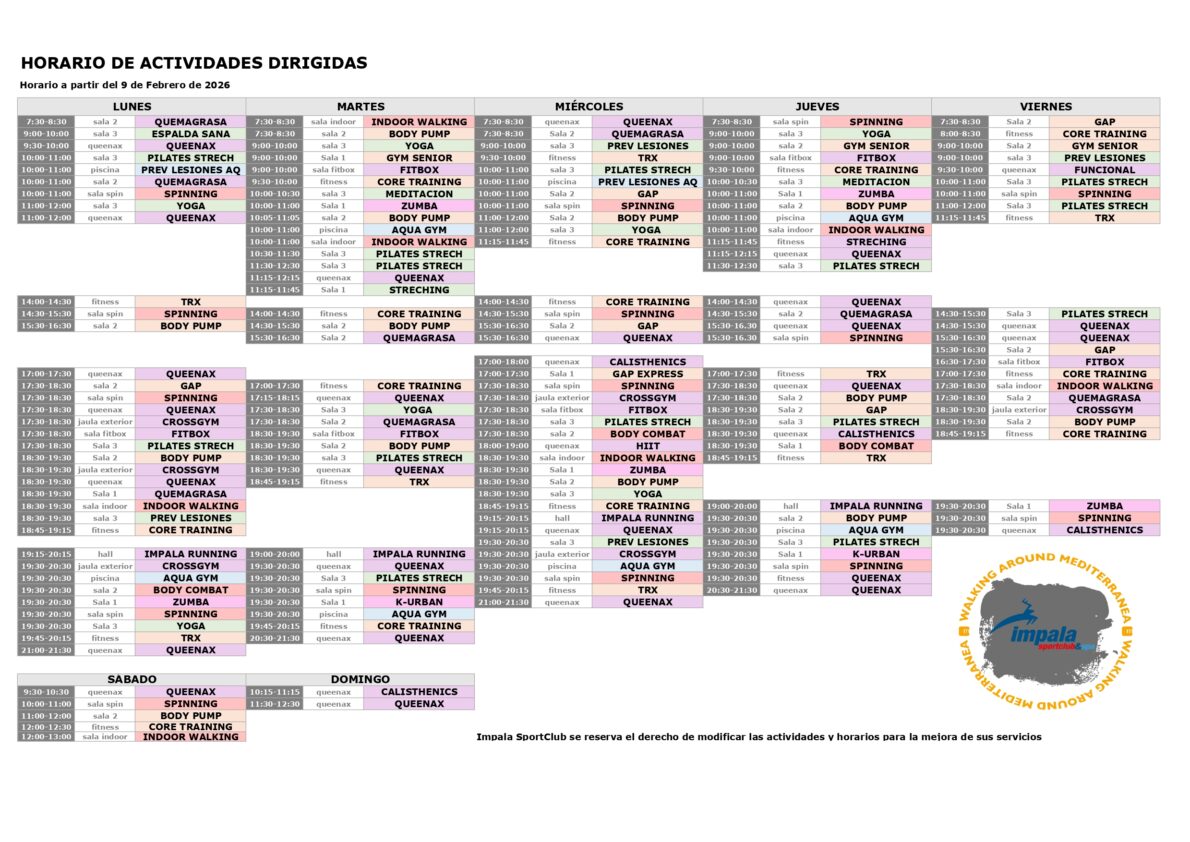 HORARIO AADD 9 de Feb - Def