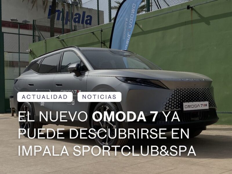 El nuevo Omoda 7 ya puede descubrirse en Impala SportClub&Spa